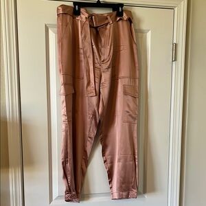Banana Republic Pink Cargo Pants with Modern Fit